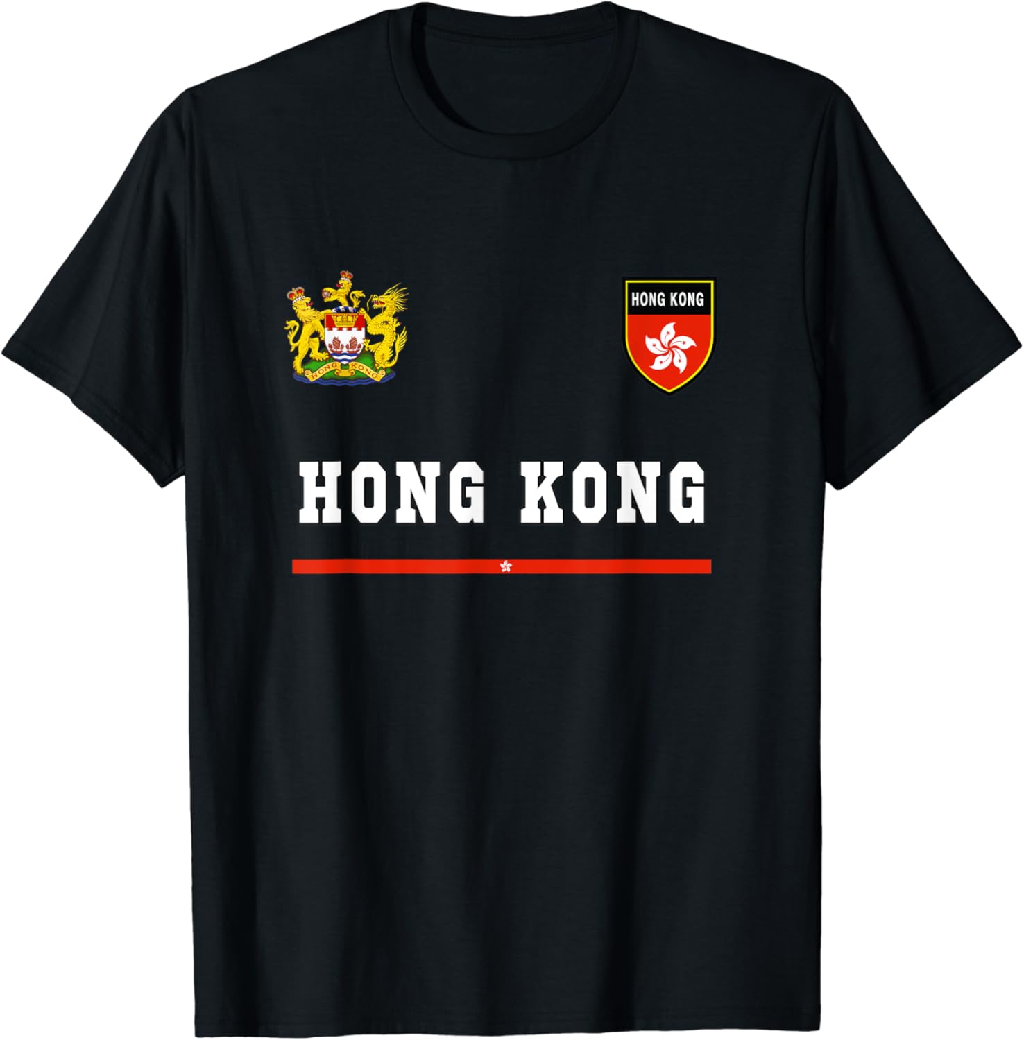 Hong Kong Sport/Soccer Jersey Tee Flag Football TShirt Amazon.co.uk